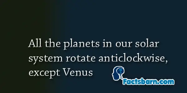 Interesting Fact About Planets