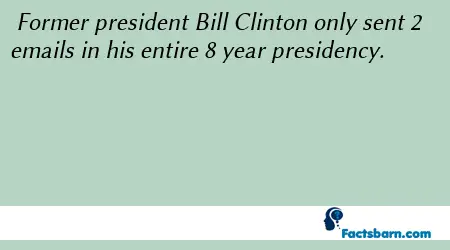 Interesting Fact About Bill Clinton