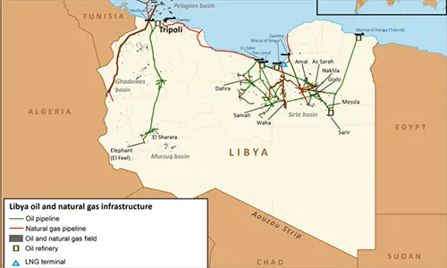 Libya_infrastructure_map