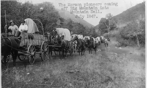 800px-The_Mormon_pioneers_coming_off_Big_Mountain_into_Mountain_dell